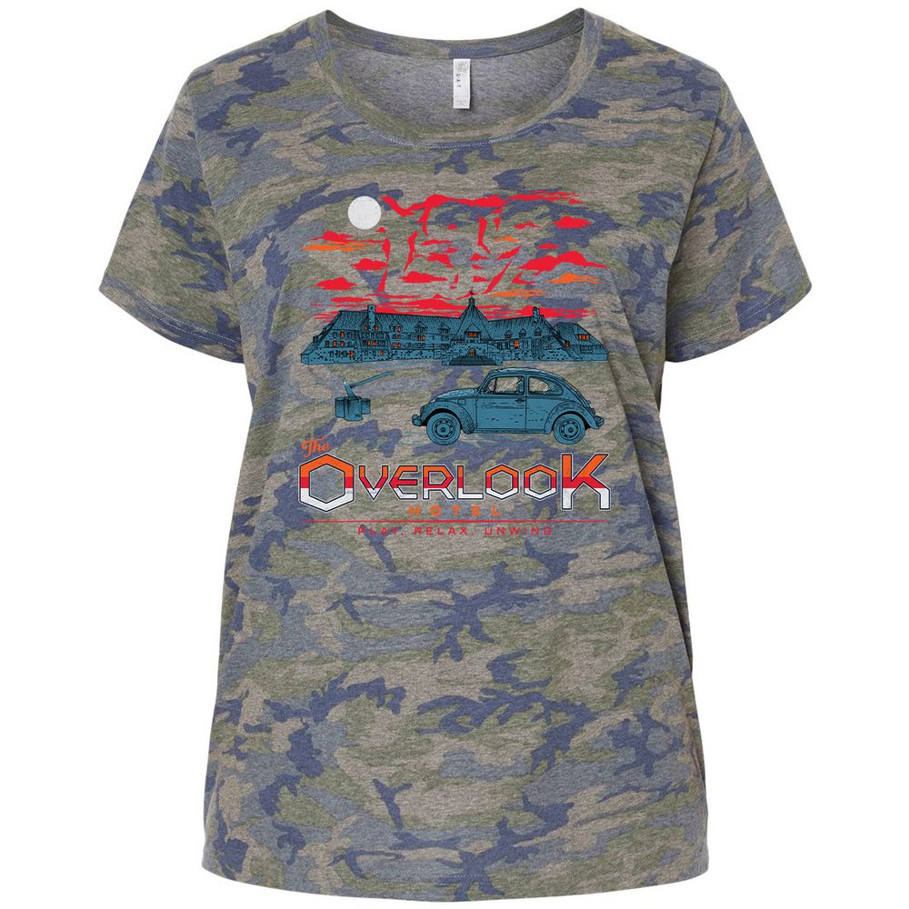 Ladies Curvy Jersey - WFP6EFVF - Vintage Camo - 5