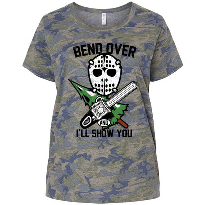 Ladies Curvy Jersey - A5BAGNUZ - Vintage Camo - 5