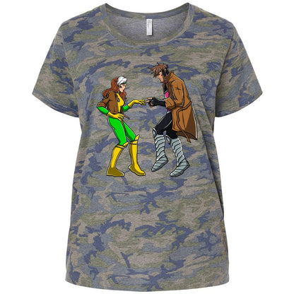 Ladies Curvy Jersey - MV5Z2LJX - Vintage Camo - 5