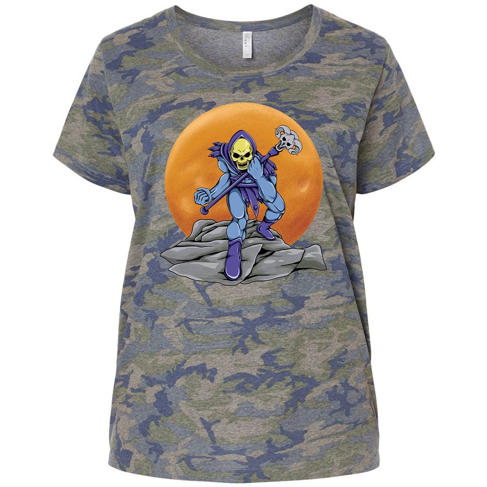 Ladies Curvy Jersey - N5C1LXRG - Vintage Camo - 5