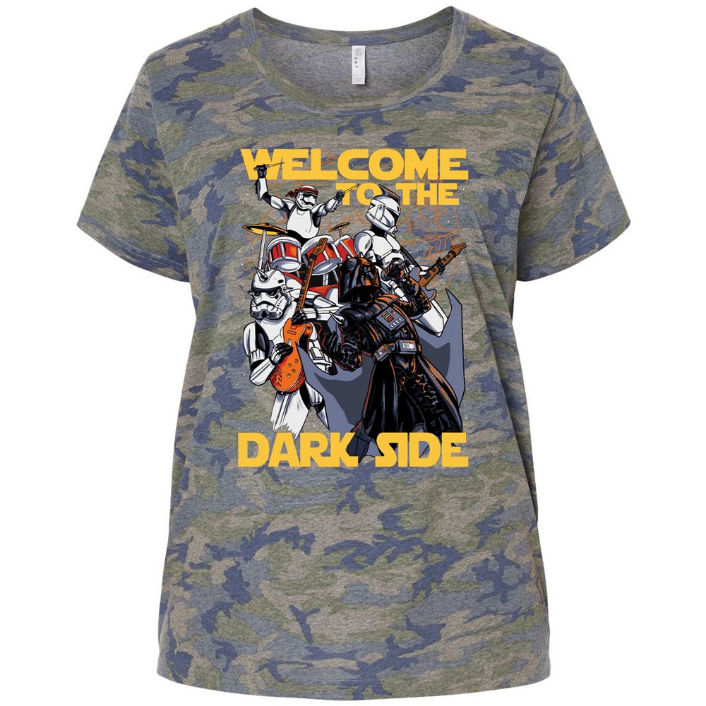 Ladies Curvy Jersey - 82TEP582 - Vintage Camo - 5