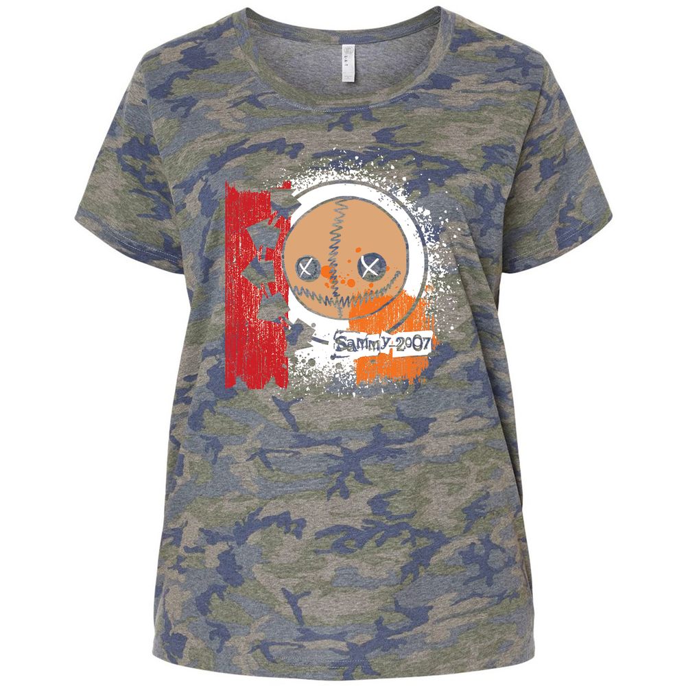 Ladies Curvy Jersey - LBCWBCR4 - Vintage Camo - 5