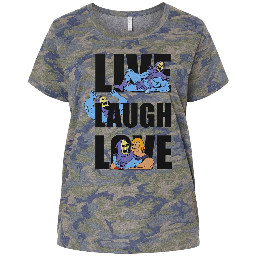 Ladies Curvy Jersey - 4DH5XCLL - Vintage Camo - 5