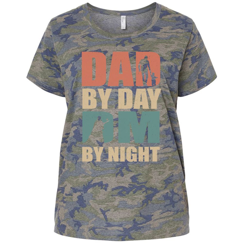 Ladies Curvy Jersey - FC6FH51W - Vintage Camo - 5