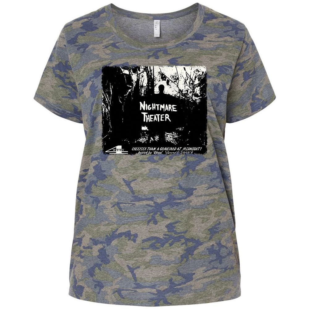 Ladies Curvy Jersey - A4YRAVRA - Vintage Camo - 5