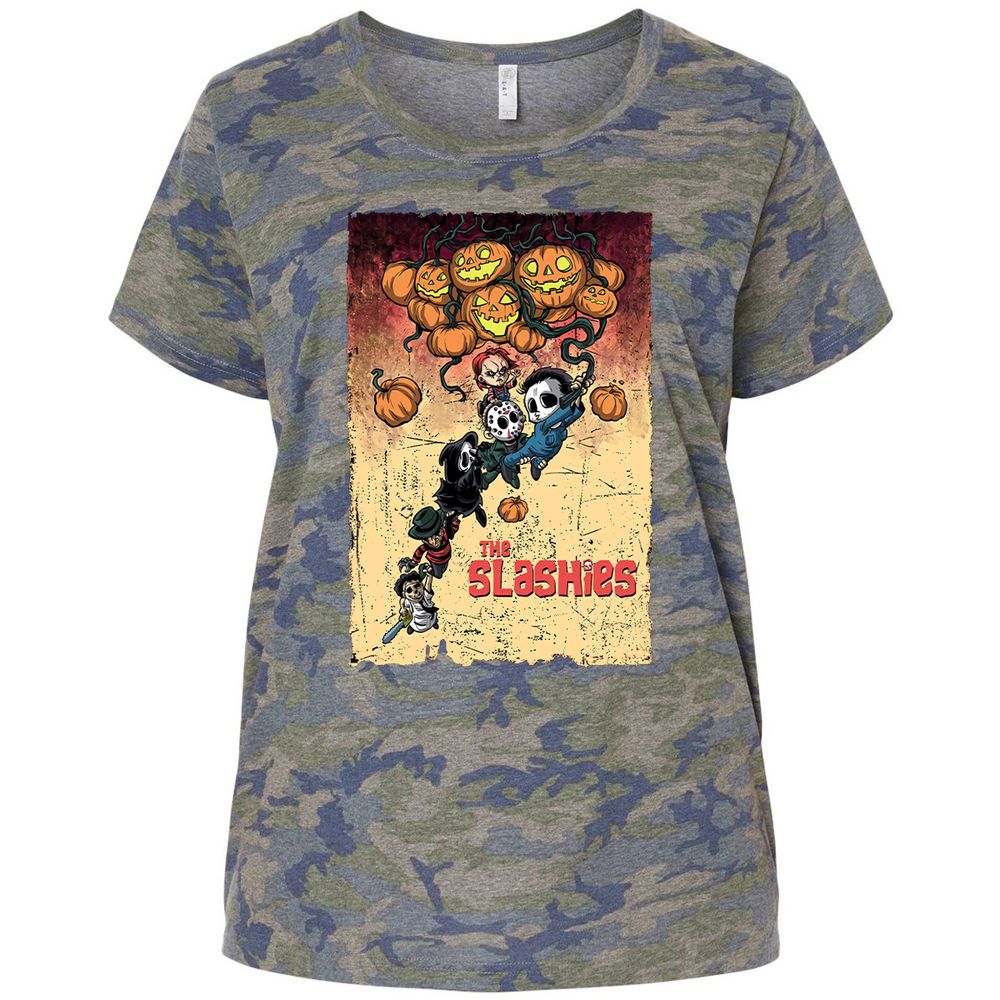 Ladies Curvy Jersey - L4DR5GBA - Vintage Camo - 5