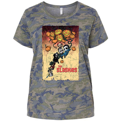 Ladies Curvy Jersey - L4DR5GBA - Vintage Camo - 5