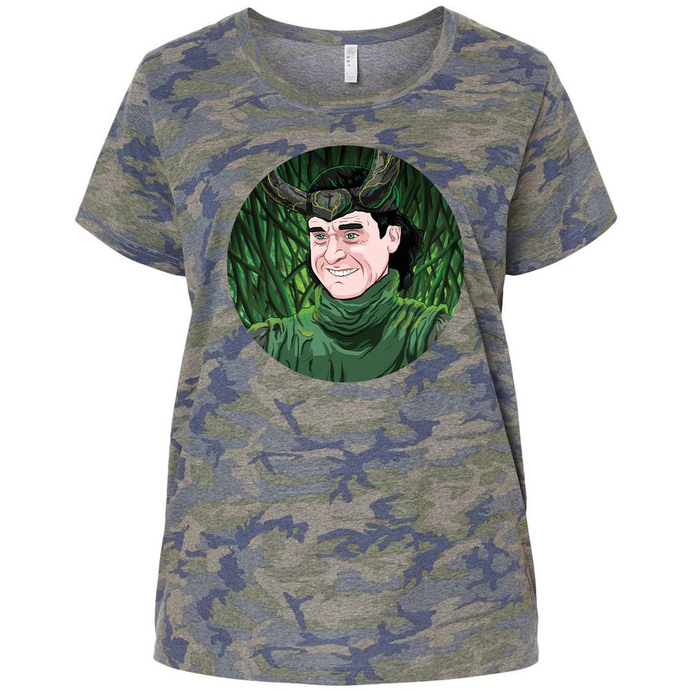 Ladies Curvy Jersey - MCEBUC1U - Vintage Camo - 5