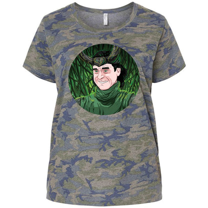 Ladies Curvy Jersey - MCEBUC1U - Vintage Camo - 5