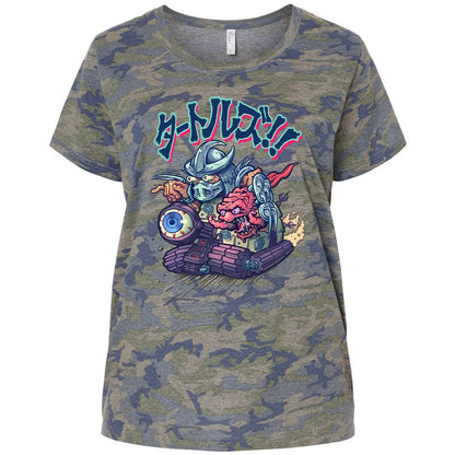 Ladies Curvy Jersey - TP48MXVD - Vintage Camo - 5