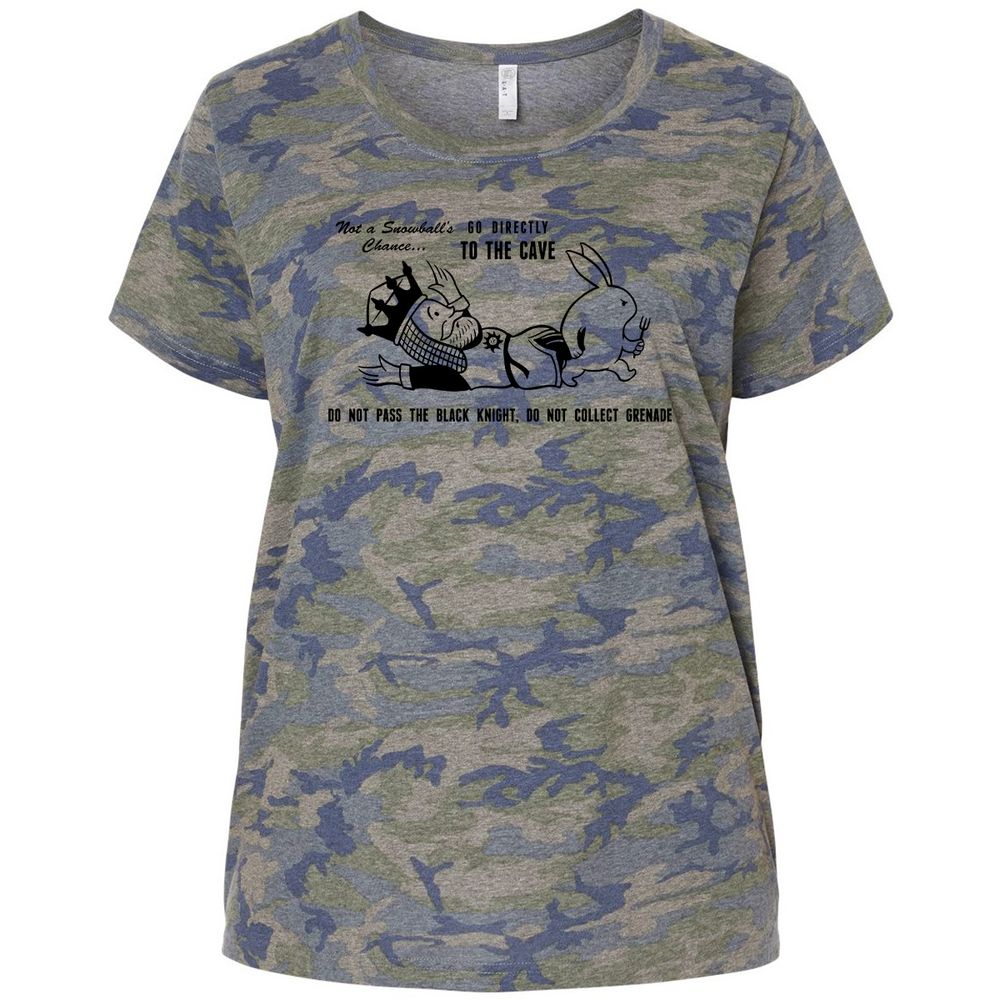Ladies Curvy Jersey - 3B5XY5KZ - Vintage Camo - 5