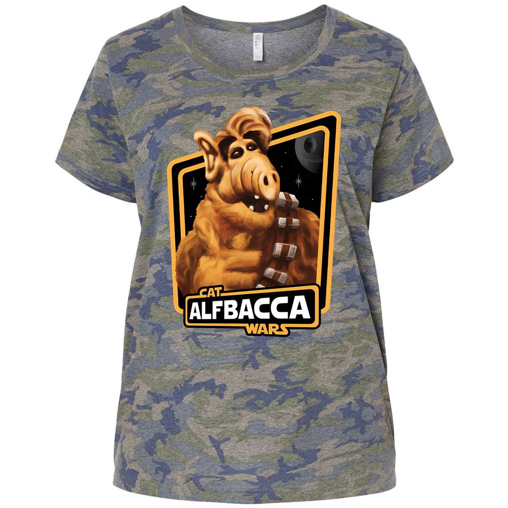 Ladies Curvy Jersey - 5F8YSU6C - Vintage Camo - 5