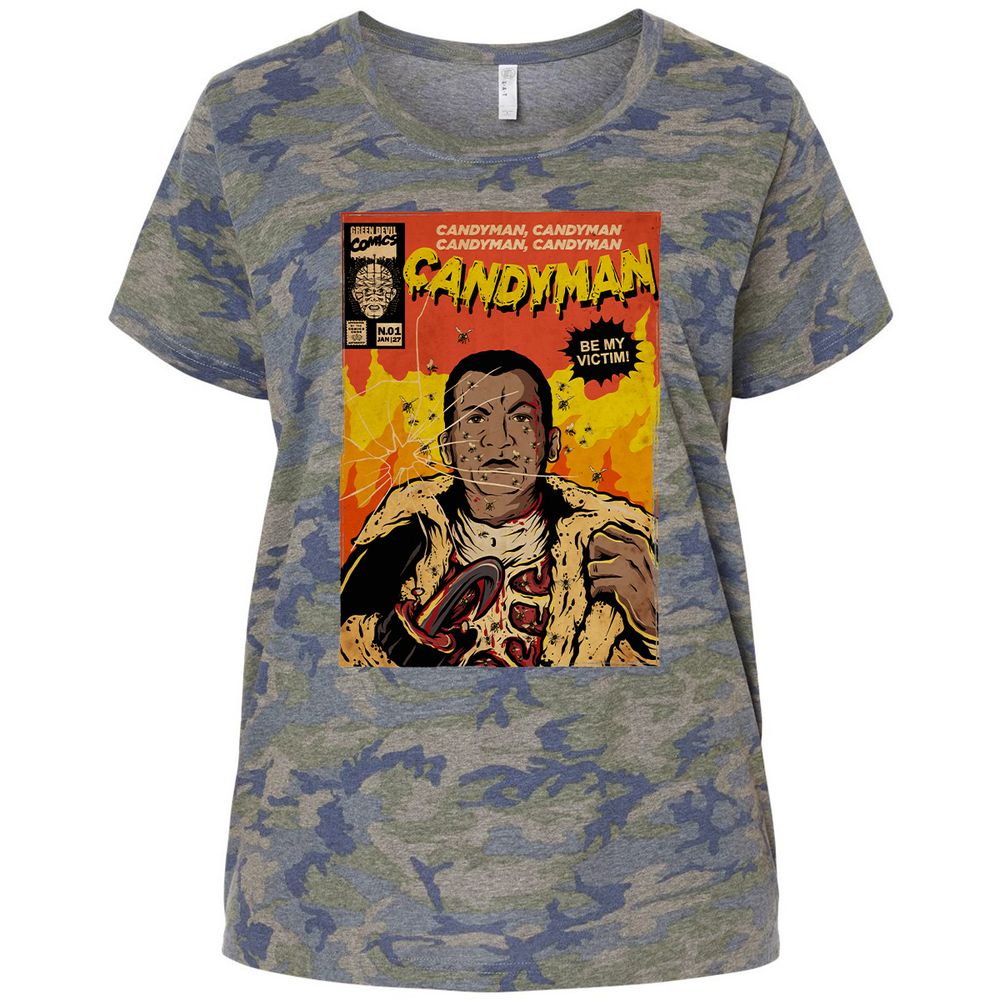 Ladies Curvy Jersey - VK2NUPAS - Vintage Camo - 5