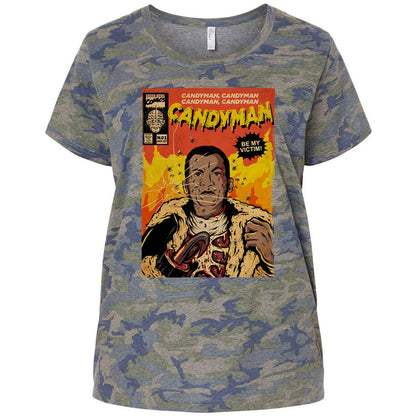 Ladies Curvy Jersey - VK2NUPAS - Vintage Camo - 5