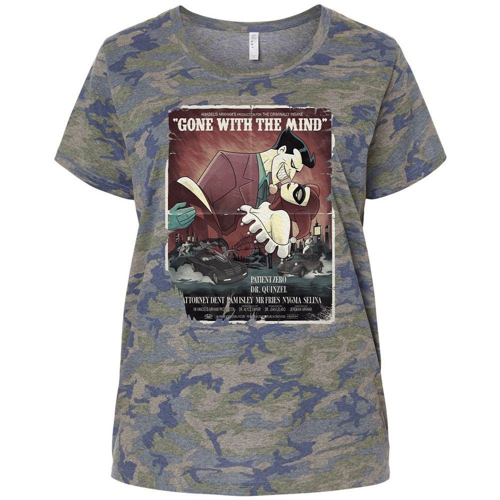 Ladies Curvy Jersey - TW8PPEKZ - Vintage Camo - 5