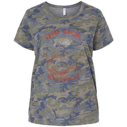 Ladies Curvy Jersey - LZG9XCEZ - Vintage Camo - 5