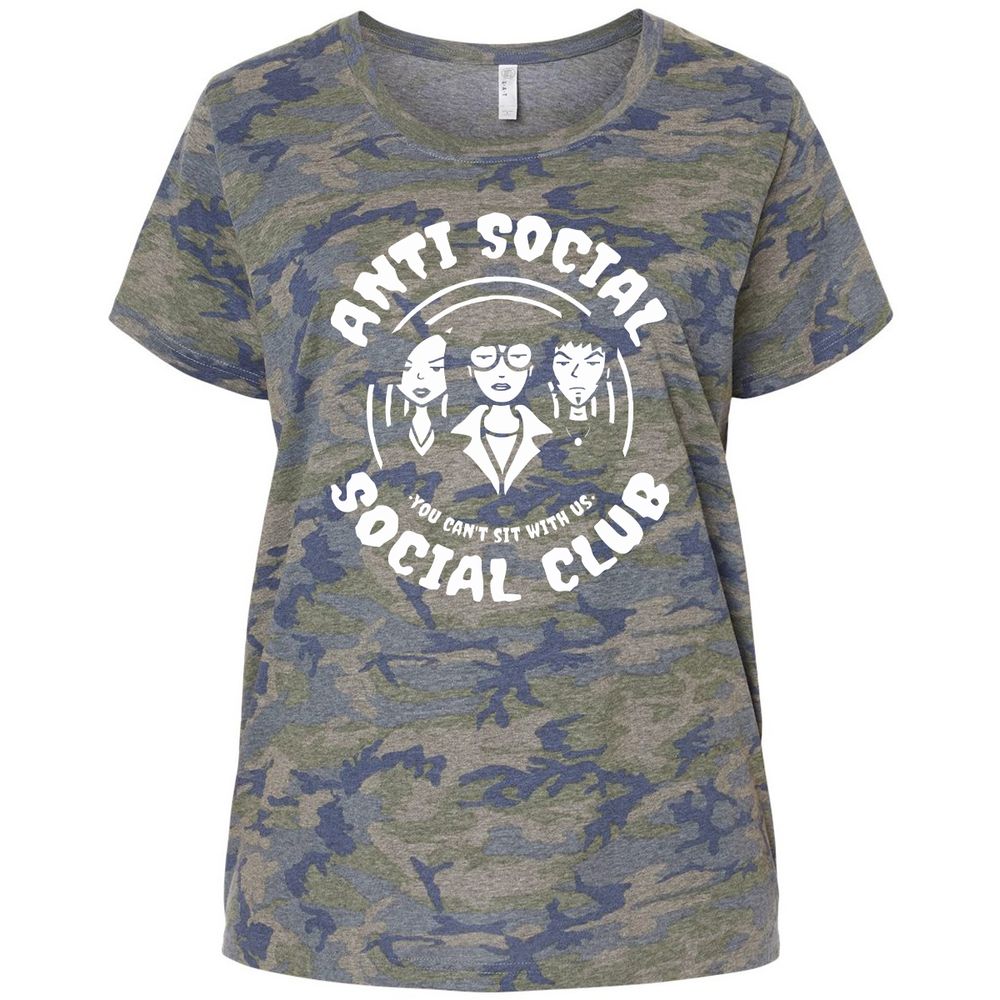 Ladies Curvy Jersey - G5GYFZPK - Vintage Camo - 5