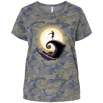 Ladies Curvy Jersey - LA1DBR3P - Vintage Camo - 5