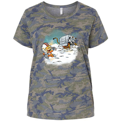 Ladies Curvy Jersey - 9CAUKCZ3 - Vintage Camo - 5