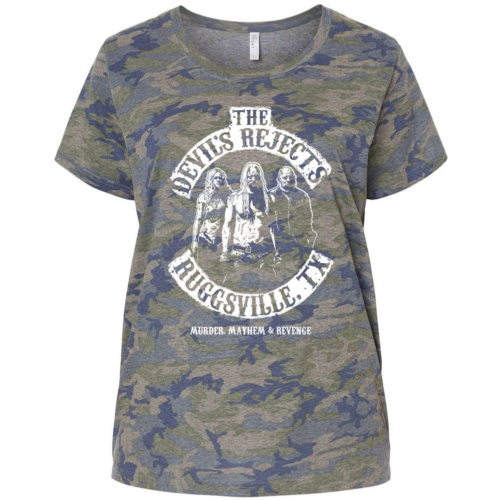 Ladies Curvy Jersey - 88LXYN2A - Vintage Camo - 5