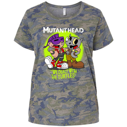 Ladies Curvy Jersey - DG3CW2S6 - Vintage Camo - 5