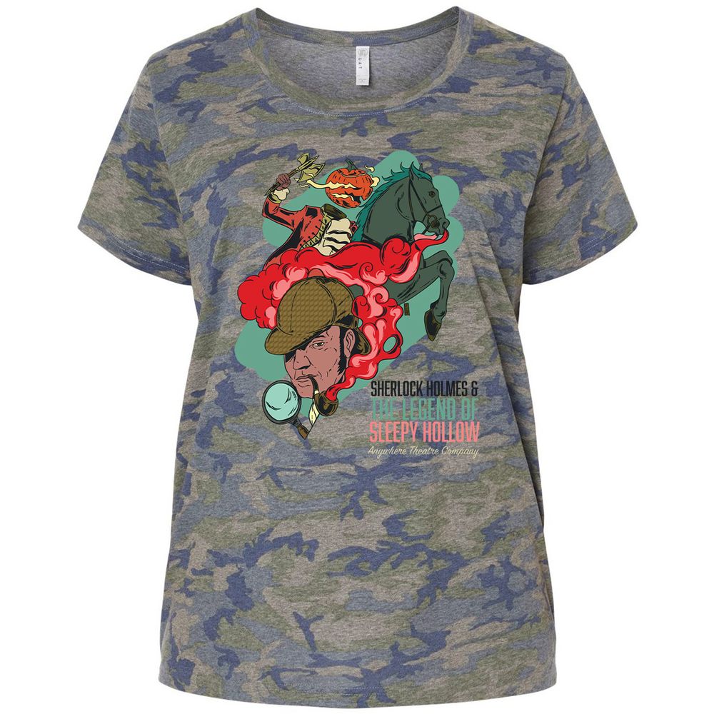 Ladies Curvy Jersey - 7D4A71BB - Vintage Camo - 5