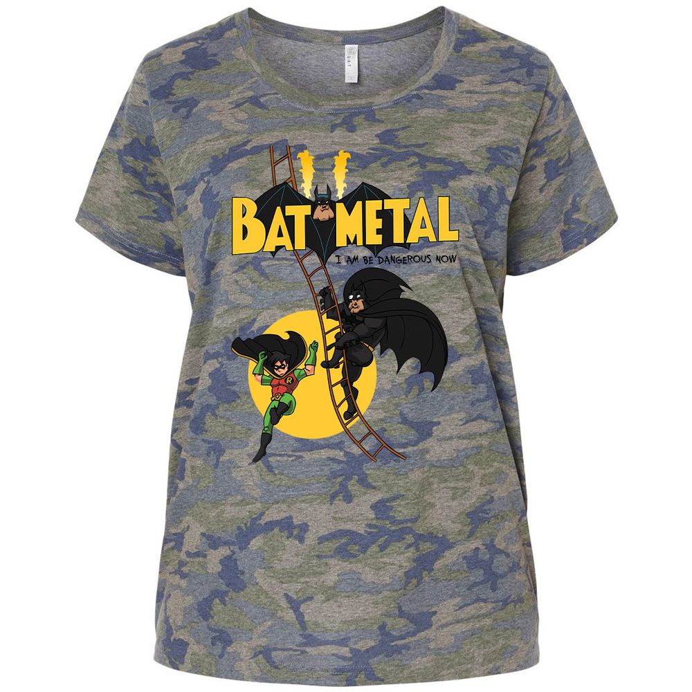 Ladies Curvy Jersey - AXJFPEKJ - Vintage Camo - 5