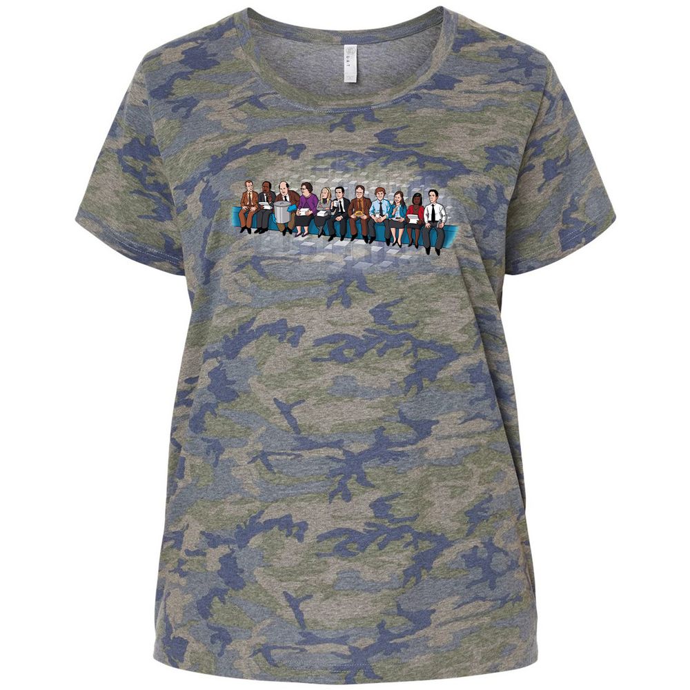 Ladies Curvy Jersey - XP9AFUPW - Vintage Camo - 5