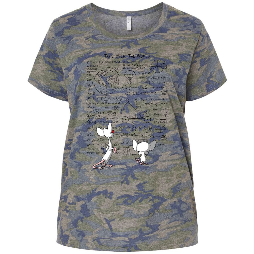 Ladies Curvy Jersey - RLEH1Z35 - Vintage Camo - 5