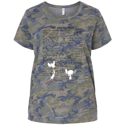 Ladies Curvy Jersey - RLEH1Z35 - Vintage Camo - 5