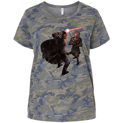 Ladies Curvy Jersey - AEGN2GVD - Vintage Camo - 5