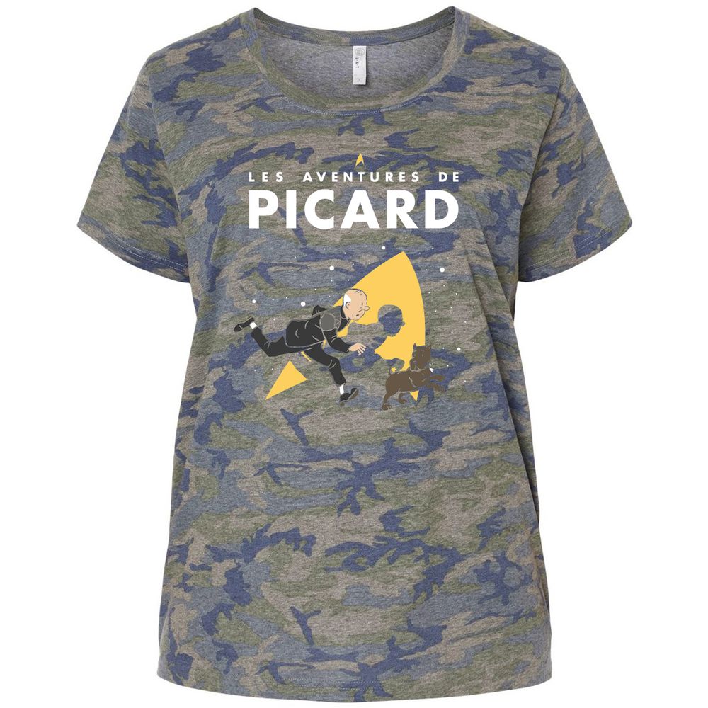 Ladies Curvy Jersey - RYUN5RW5 - Vintage Camo - 5