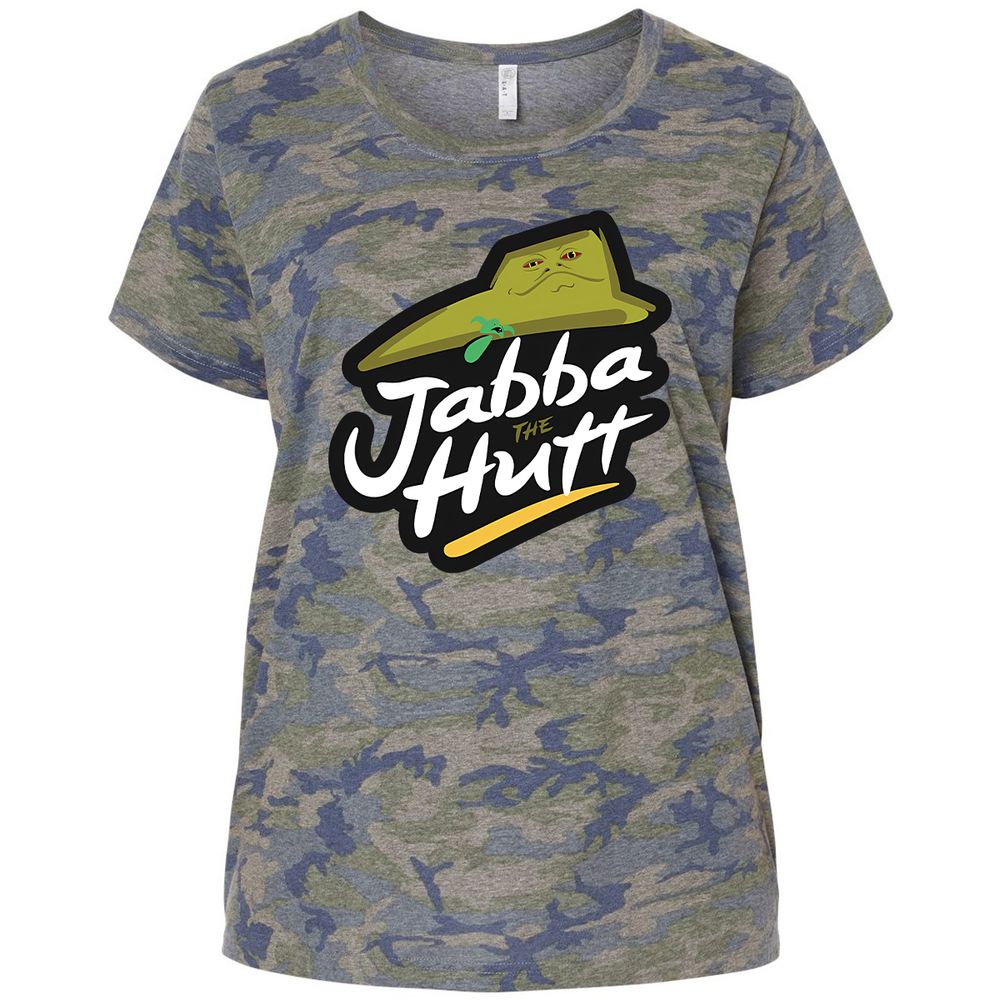 Ladies Curvy Jersey - AZH92TS2 - Vintage Camo - 5