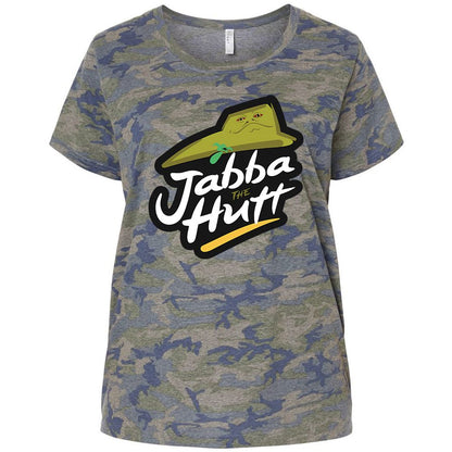 Ladies Curvy Jersey - AZH92TS2 - Vintage Camo - 5