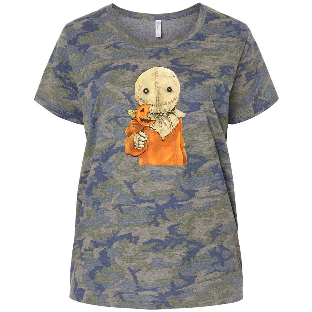 Ladies Curvy Jersey - 6JL22CJ1 - Vintage Camo - 5