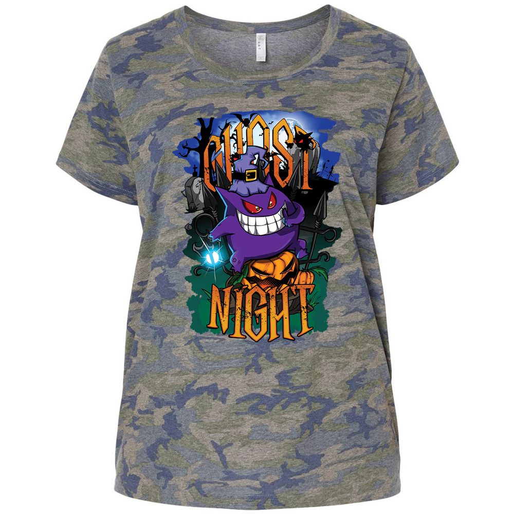 Ladies Curvy Jersey - KGTKES3U - Vintage Camo - 5