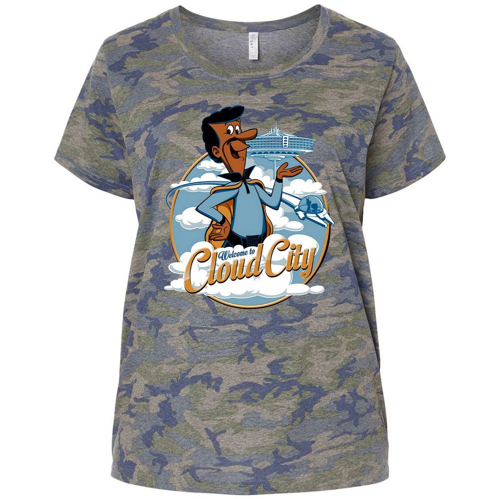 Ladies Curvy Jersey - WZ4C54FP - Vintage Camo - 5