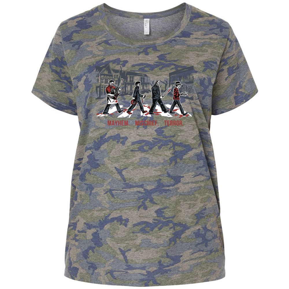 Ladies Curvy Jersey - TUGHY2MM - Vintage Camo - 5