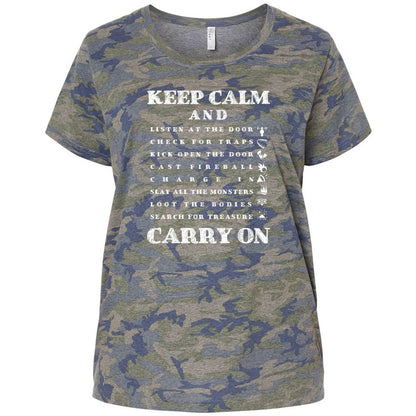 Ladies Curvy Jersey - SAVSA9JW - Vintage Camo - 5