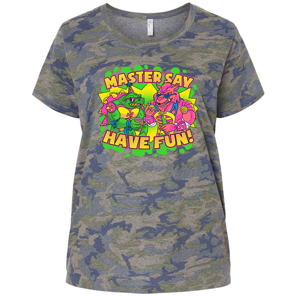 Ladies Curvy Jersey - ZXJ62K3D - Vintage Camo - 5