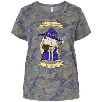 Ladies Curvy Jersey - YBJAUUJL - Vintage Camo - 5