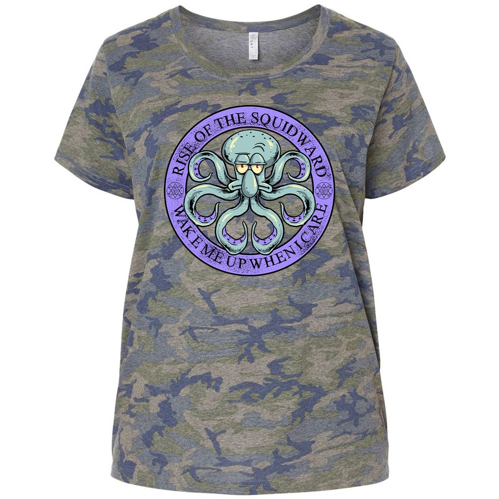 Ladies Curvy Jersey - P487DTCU - Vintage Camo - 5