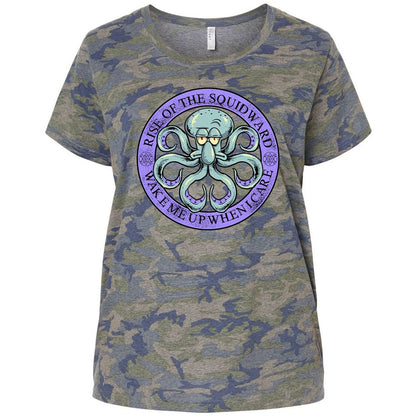 Ladies Curvy Jersey - P487DTCU - Vintage Camo - 5