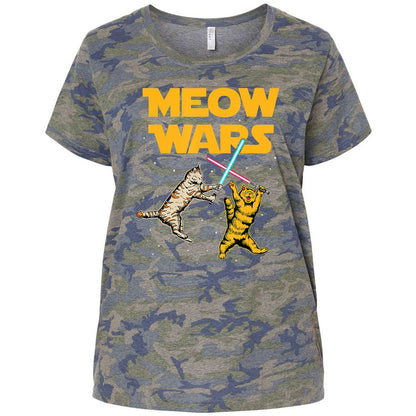 Ladies Curvy Jersey - DY5NLACB - Vintage Camo - 5