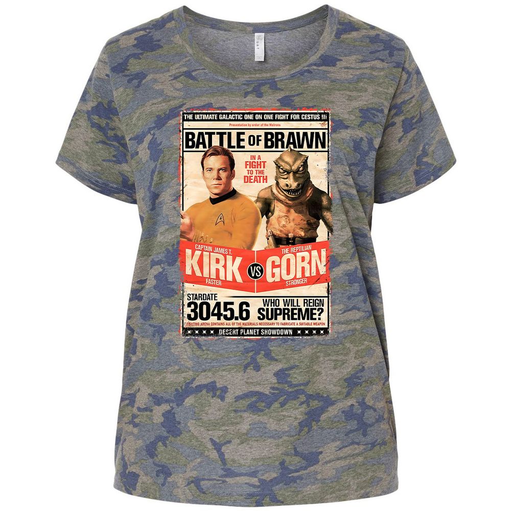 Ladies Curvy Jersey - J658RPEQ - Vintage Camo - 5