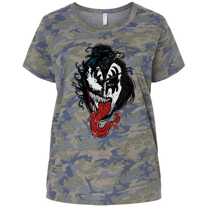 Ladies Curvy Jersey - H96SFUGC - Vintage Camo - 5