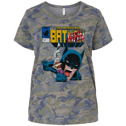 Ladies Curvy Jersey - Q8DNCT5W - Vintage Camo - 5