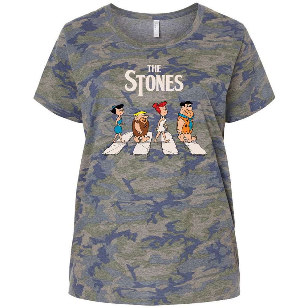 Ladies Curvy Jersey - 3DL18X69 - Vintage Camo - 5