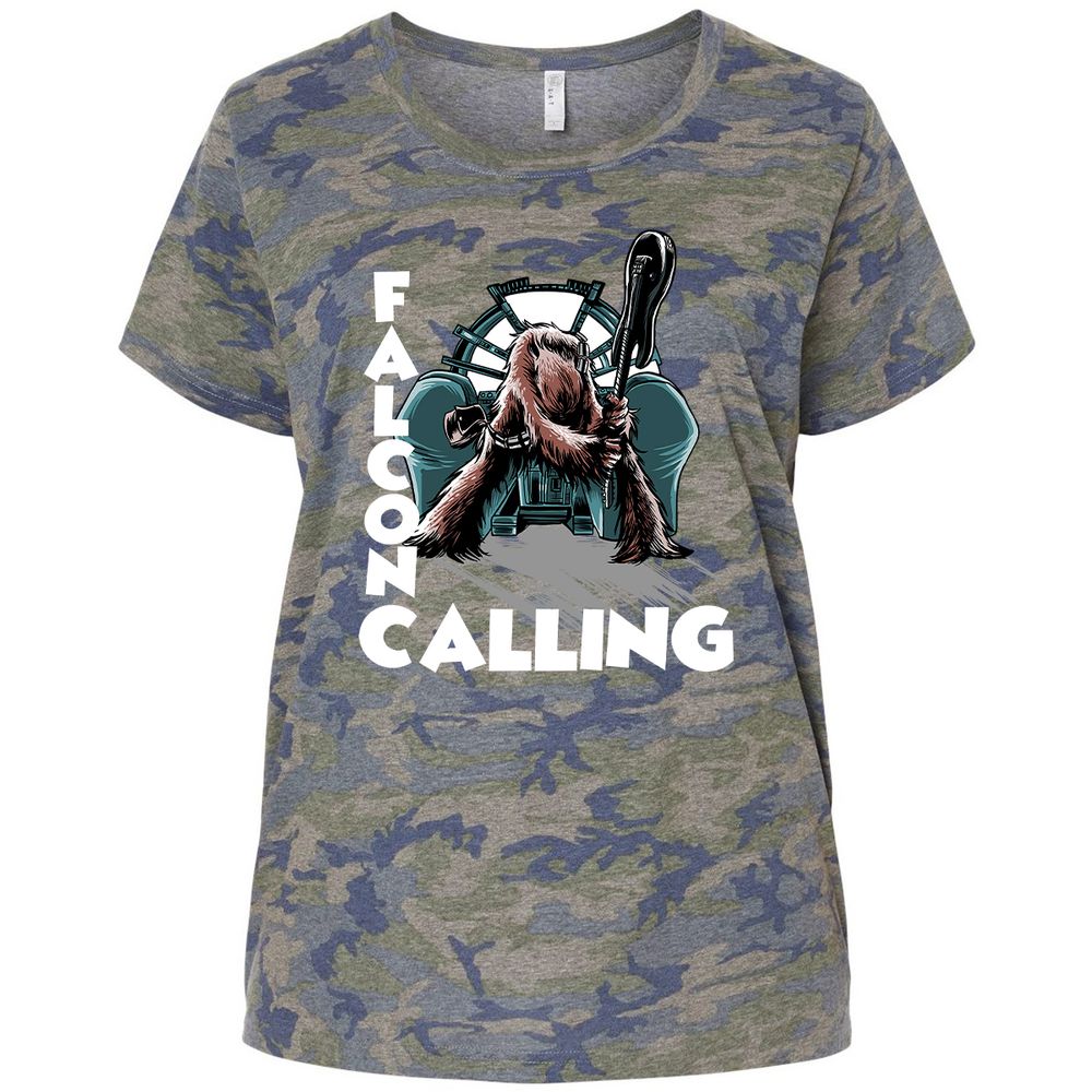 Ladies Curvy Jersey - M2Q589AE - Vintage Camo - 5