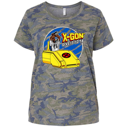 Ladies Curvy Jersey - D4K1A834 - Vintage Camo - 5